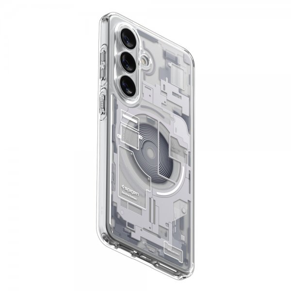 Spigen Samsung Galaxy S26 -suojakuori Ultra Hybrid MagFit Zero One valkoinen
