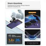 Spigen Samsung Galaxy S26 Plus -kuori, Tough Armor MagFit, Ash Violet