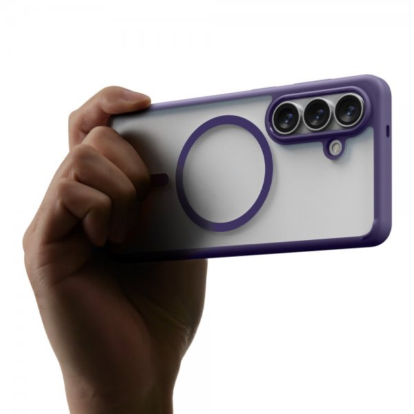 Spigen Samsung Galaxy S26 Plus -suojakuori Ultra Hybrid MagFit Deep Purple