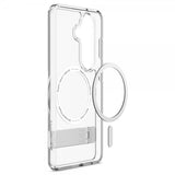 Spigen Samsung Galaxy S26 Plus -suojakuori Ultra Hybrid S MagFit Clear White