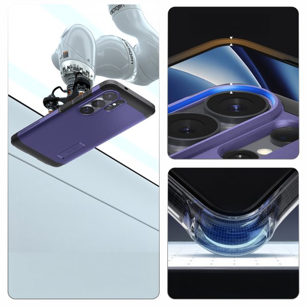 Spigen Samsung Galaxy S26 Ultra Kuori Tough Armor MagFit Ash Violet