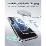 ESR Samsung Galaxy S26 Plus -suojakuori Classic Hybrid Kickstand MagSafe, läpinäkyvä