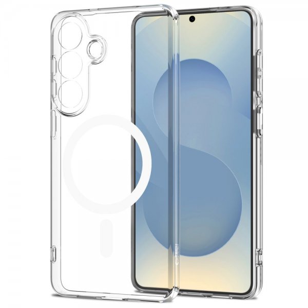 Tech-Protect Samsung Galaxy S26 Plus -kuori FlexAir MagSafe läpinäkyvä