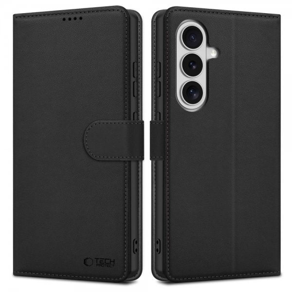 Tech-Protect Samsung Galaxy S26 Plus Kotelo Wallet Musta
