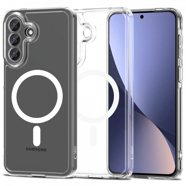 Tech-Protect Samsung Galaxy A57 Kuori FlexAir Hybrid MagSafe Läpinäkyvä