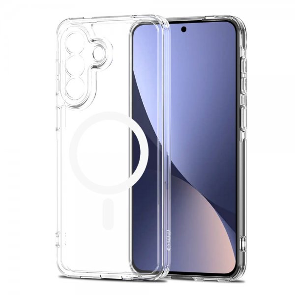 Tech-Protect Samsung Galaxy A57 Kuori FlexAir Hybrid MagSafe Läpinäkyvä