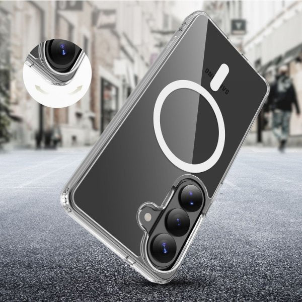 Tech-Protect Samsung Galaxy S26 -suojakuori FlexAir Hybrid MagSafe Transparent