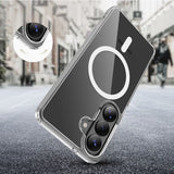 Tech-Protect Samsung Galaxy S26 -suojakuori FlexAir Hybrid MagSafe Transparent