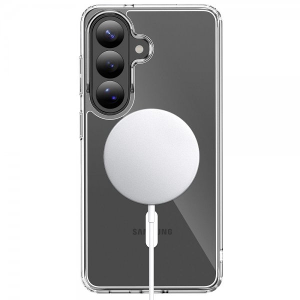 Tech-Protect Samsung Galaxy S26 Plus FlexAir Hybrid MagSafe -suojakuori läpinäkyvä
