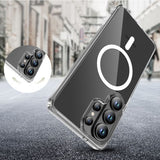 Tech-Protect Samsung Galaxy S26 Ultra -kuori FlexAir Hybrid MagSafe Transparent