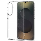 Tech-Protect Samsung Galaxy S26 Plus -suojakuori FlexAir Läpinäkyvä Glitter