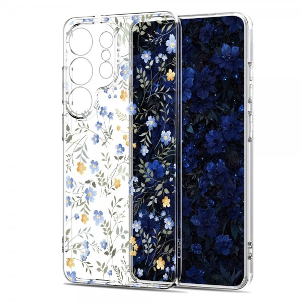 Tech-Protect Samsung Galaxy S26 Ultra -kuori FlexAir kukkakuviolla