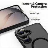 Tech-Protect Samsung Galaxy S26 Plus Suojakuori MagMat MagSafe Mattamusta