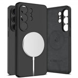 Tech-Protect Samsung Galaxy S26 Ultra Kuori Silicone MagSafe Musta