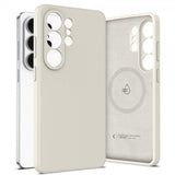 Tech-Protect Samsung Galaxy S26 Ultra Silicone MagSafe -suojakuori, beige