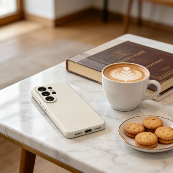 Tech-Protect Samsung Galaxy S26 Ultra Silicone MagSafe -suojakuori, beige