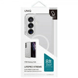 UNIQ Samsung Galaxy S26 -suojakuori LifePro Xtreme MagClick, läpinäkyvä