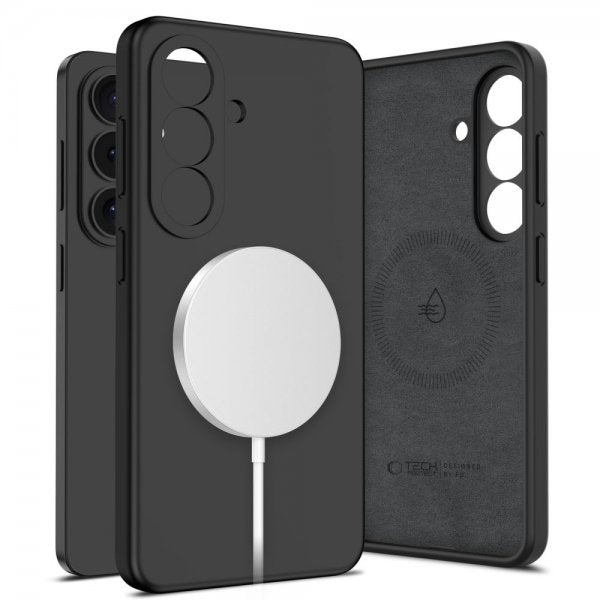 Tech-Protect Samsung Galaxy S26 Kuori Silicone MagSafe Musta