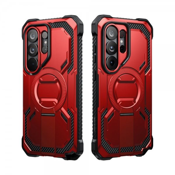 Supcase Samsung Galaxy S26 Ultra Kuori ArmorBox MagSafe Punainen