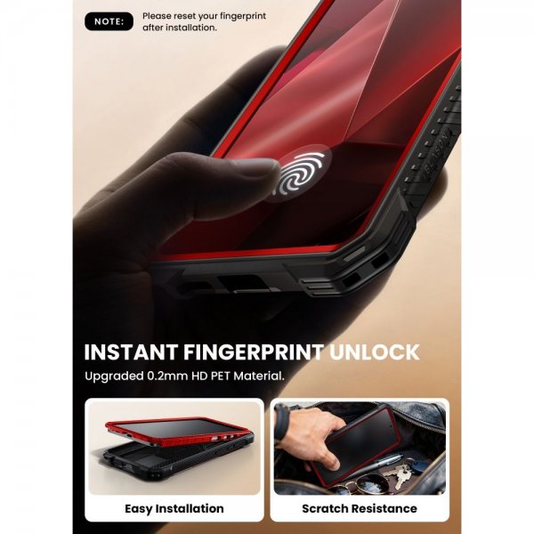 Supcase Samsung Galaxy S26 Ultra Kuori ArmorBox MagSafe Punainen