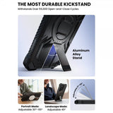 Supcase Samsung Galaxy S26 Ultra -suojakuori ArmorBox Clip MagSafe Musta