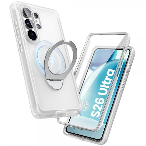 Supcase Samsung Galaxy S26 Ultra Kuori Cosmo MagSafe Valkoinen