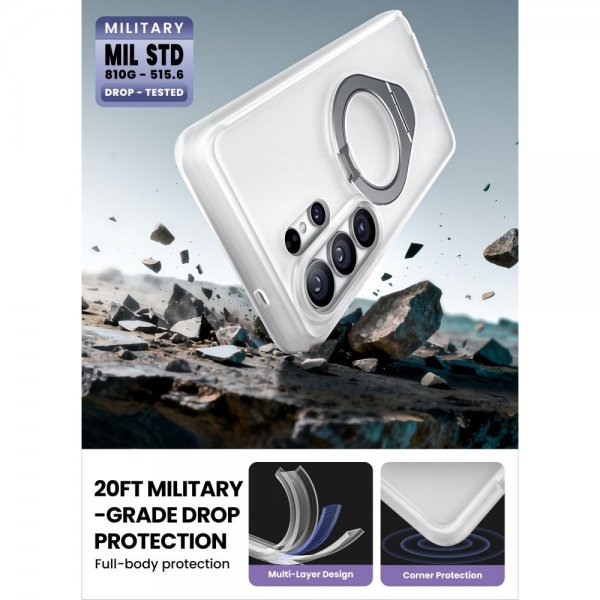 Supcase Samsung Galaxy S26 Ultra Kuori Cosmo MagSafe Valkoinen