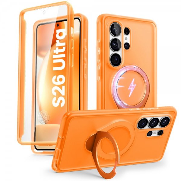 Supcase Samsung Galaxy S26 Ultra Kuori Cosmo MagSafe Oranssi
