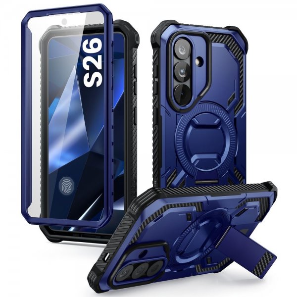 Supcase Samsung Galaxy S26 Kuori ArmorBox MagSafe Sininen