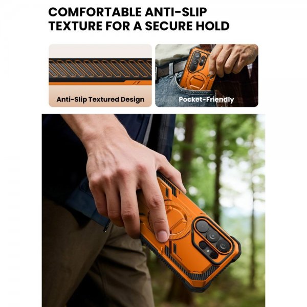Supcase Samsung Galaxy S26 Ultra Kuori ArmorBox MagSafe Oranssi