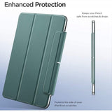 ESR iPad Air 10.9 (sukupolvi 4/5) Rebound Magnetic -suojakotelo, vihreä