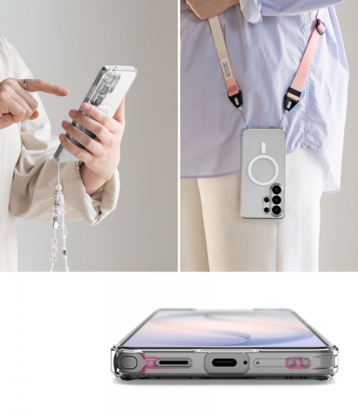 Ringke Samsung Galaxy S26 Ultra Kuori Fusion Magnetic Läpinäkyvä