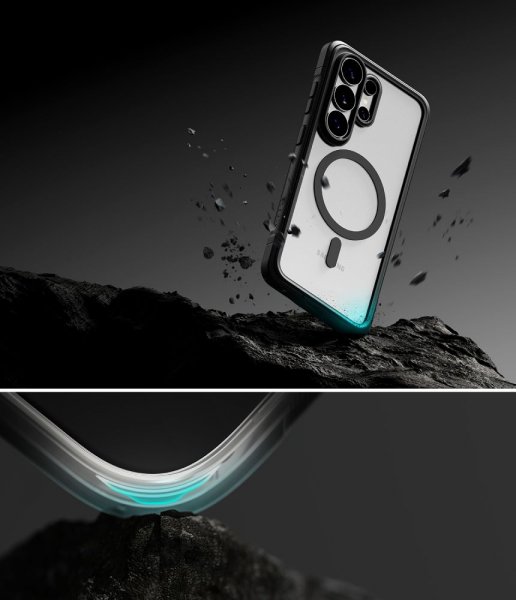 Ringke Samsung Galaxy S26 Ultra Kuori Fusion Bold Magnetic Musta