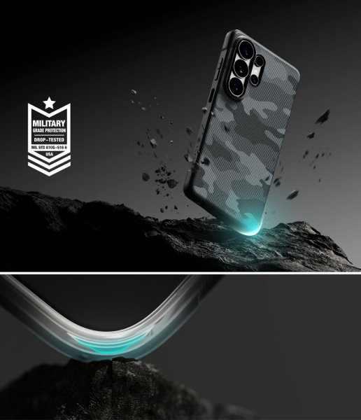 Ringke Samsung Galaxy S26 Ultra Kuori Onyx Magnetic Camo Black