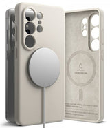 Ringke Samsung Galaxy S26 Ultra Kuori Silikoni Magneettinen Beige