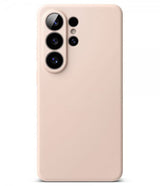 Ringke Samsung Galaxy S26 Ultra -silikonisuojakuori magneettikiinnityksellä, pinkki