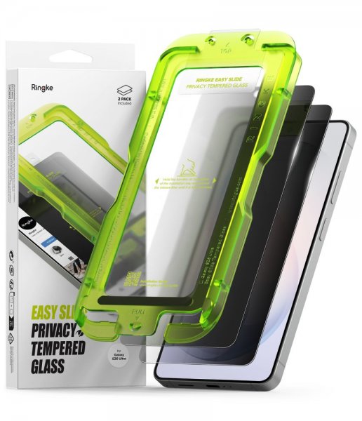 Ringke Samsung Galaxy S26 Ultra näytönsuoja Easy Slide Privacy 2-pakkaus