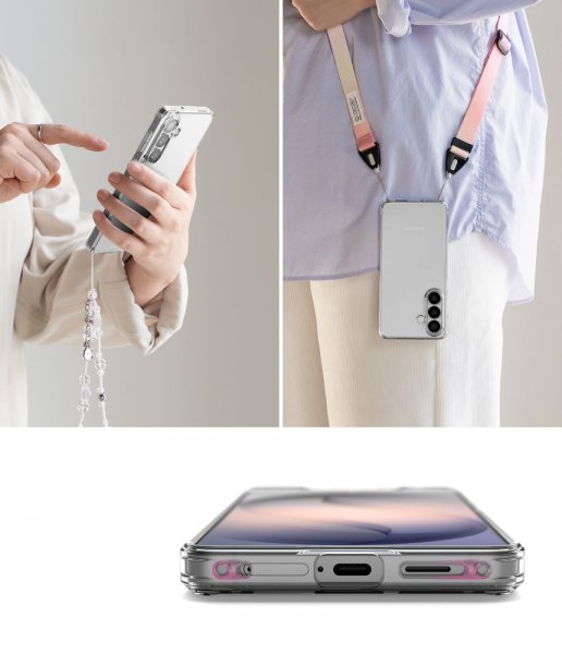 Ringke Samsung Galaxy S26 Plus -kuori Fusion Transparent
