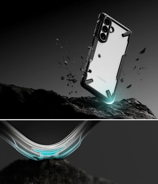 Ringke Samsung Galaxy S26 Plus Suojakuori Fusion X Musta