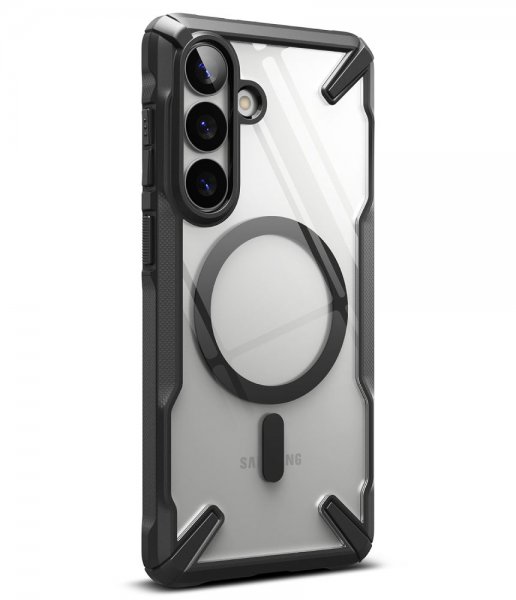 Ringke Samsung Galaxy S26 Plus Suojakuori Fusion X Magnetic Musta