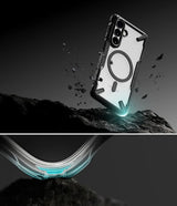 Ringke Samsung Galaxy S26 Plus Suojakuori Fusion X Magnetic Musta