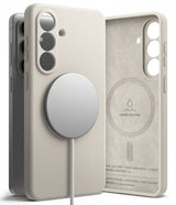 Ringke Samsung Galaxy S26 Plus Kuori Silicone Magnetic Beige