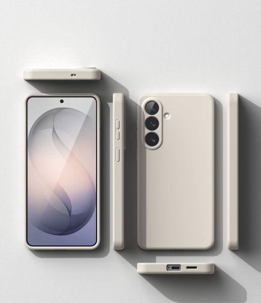 Ringke Samsung Galaxy S26 Plus Kuori Silicone Magnetic Beige