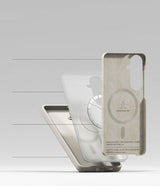 Ringke Samsung Galaxy S26 Plus Kuori Silicone Magnetic Beige