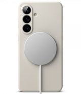 Ringke Samsung Galaxy S26 -suojakuori Silicone Magnetic, beige