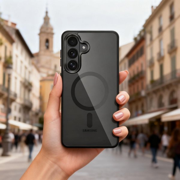 Tech-Protect Samsung Galaxy S26 Plus -suojakuori MagMat MagSafe musta