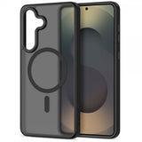 Tech-Protect Samsung Galaxy S26 Plus -suojakuori MagCam MagSafe Musta