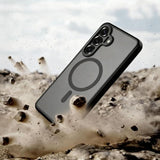Tech-Protect Samsung Galaxy S26 Plus -suojakuori MagCam MagSafe Musta