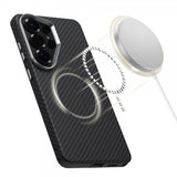 Tech-Protect Samsung Galaxy S26 Ultra Ion Carbon MagSafe -kuori, musta