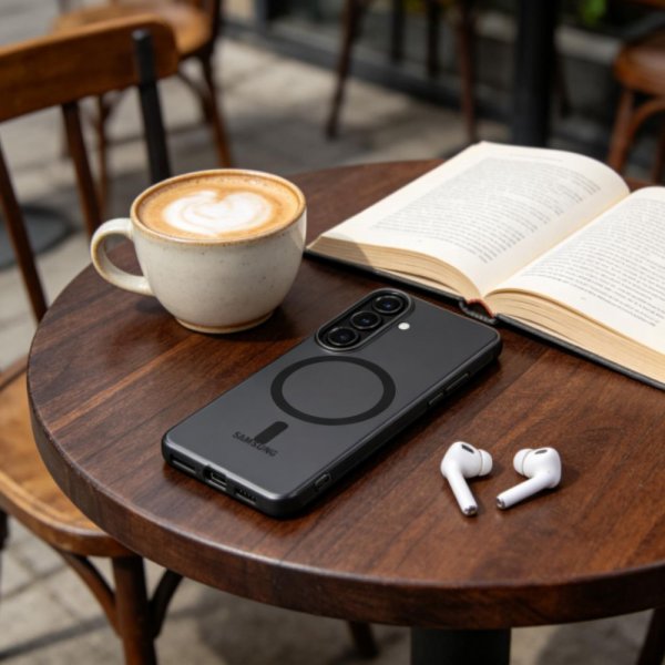 Tech-Protect Samsung Galaxy S26 Kuori MagSlim MagSafe Mattamusta